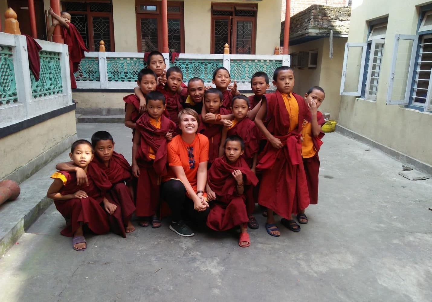 Teach English to Buddhist Monks